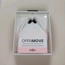 SHOKZ OpenMove - Open-Ear Bluetooth Sport Headphones, Bone Conduction S661 Pink
