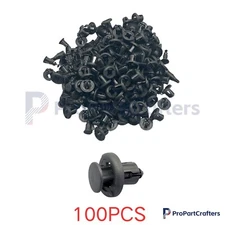 100PCS Front Bumper Fender Moulding Grille Clips Fastener For 1997-2022 Civic