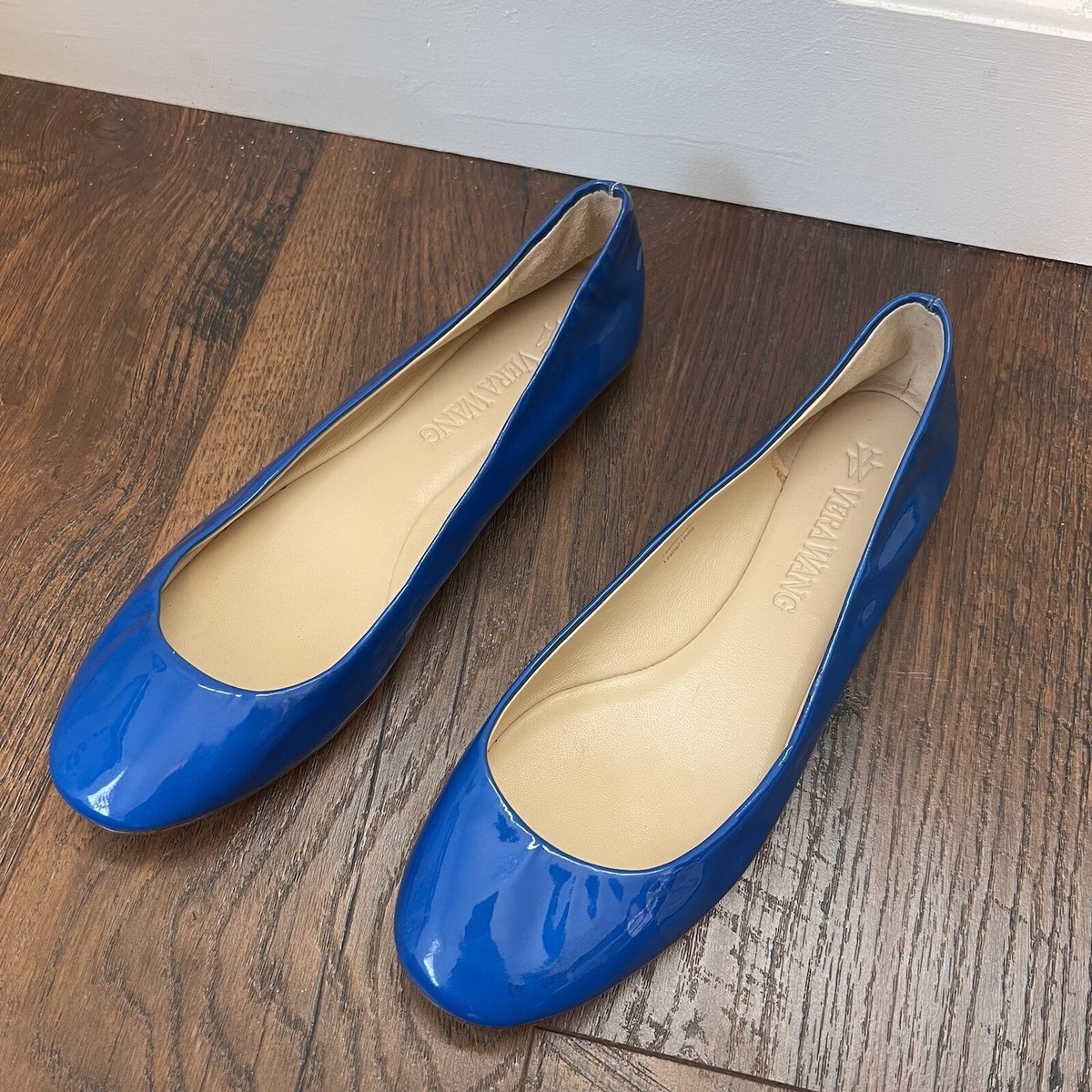 Ballet Flats Blue Patent Leather London: Navy Patent – Plantar
