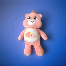  Care Bears Pink Plush LOVE-A-LOT BEAR 10" Toy Stuffed Animal 