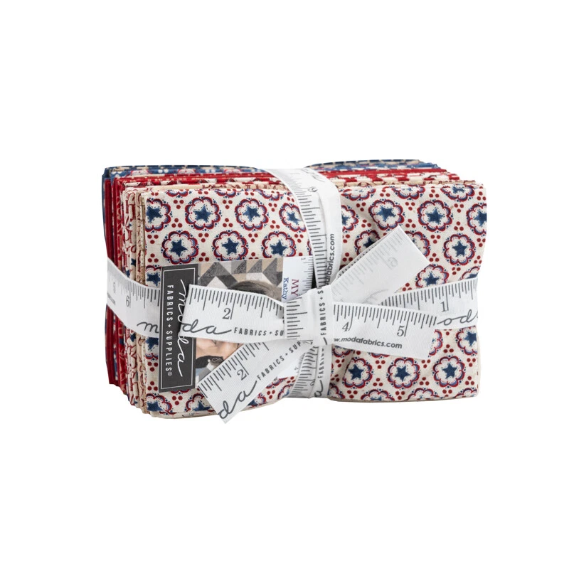 My Country Fat Eighth Bundle by Kathy Schmitz Studios for Moda 21 Cuts 9" X 22" - Image 2 of 2