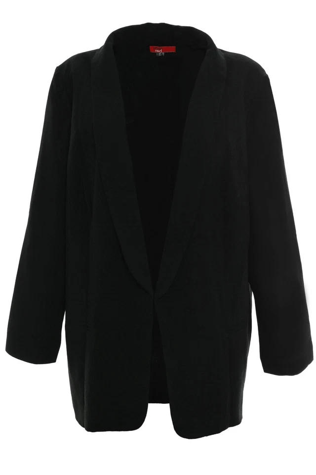X Two red Jamelia Blazer Cardigan Wickeljacke Jacke Damen Lagenlook Plusgröße - Bild 1 von 1