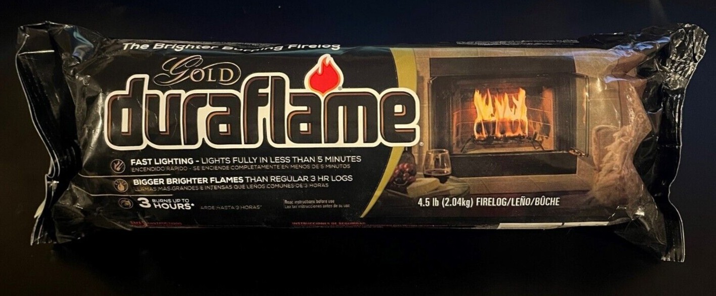 Duraflame 4577 Ultra-Premium Gold Firelogs - Pack of 6 for sale online |  eBay