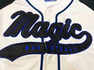 Vintage Starter NBA Orlando Magic Baseball Jersey XL White Sewn | eBay
