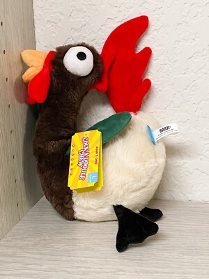 rooster dog toy