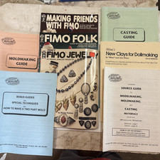 MIMI'S NEW CLAYS FOR DOLLMAKING 1ST EDITION AND CASTING AND MOLD MAKING BOOKS