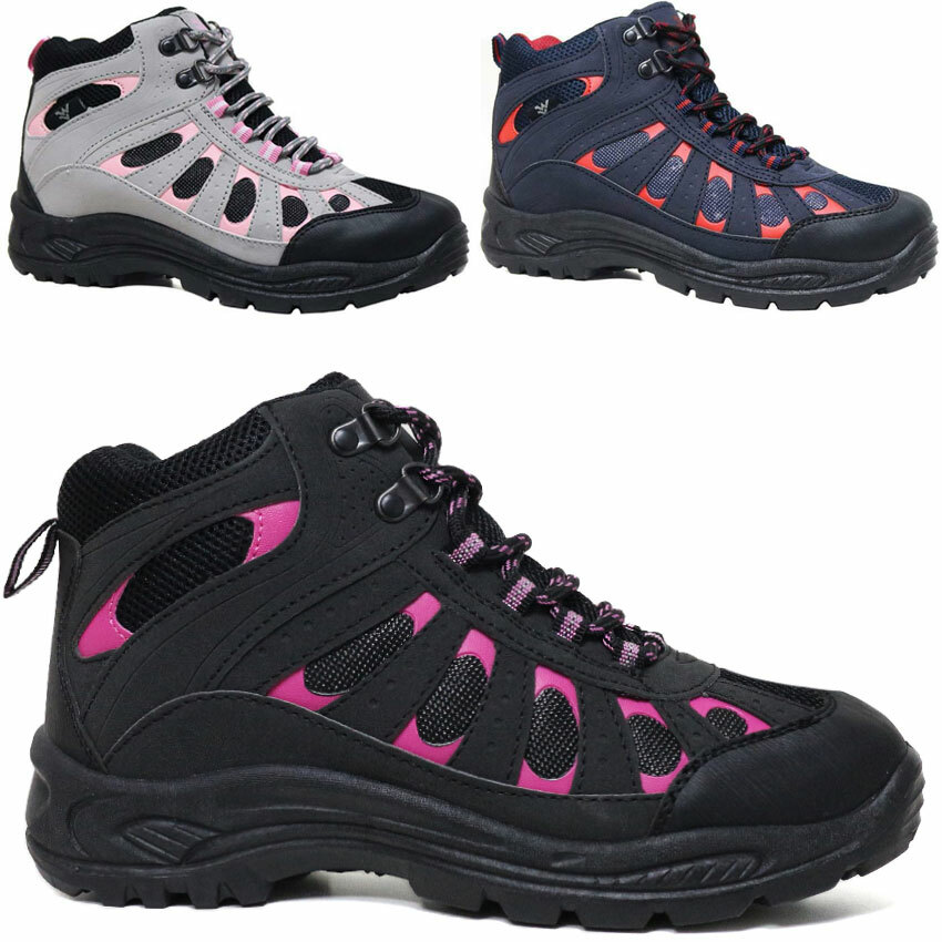 Ladies Hiking Boots Womens Girls Trail 