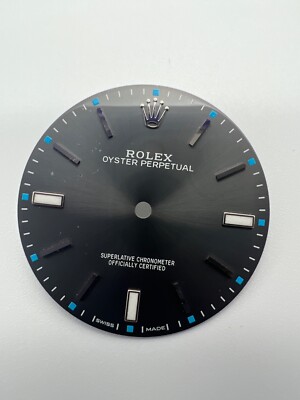 Rolex Oyster Perpetual 41mm Wahlschalter Uhr Zifferblatt