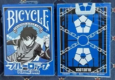 Bicycle Bluelock anime playing cards