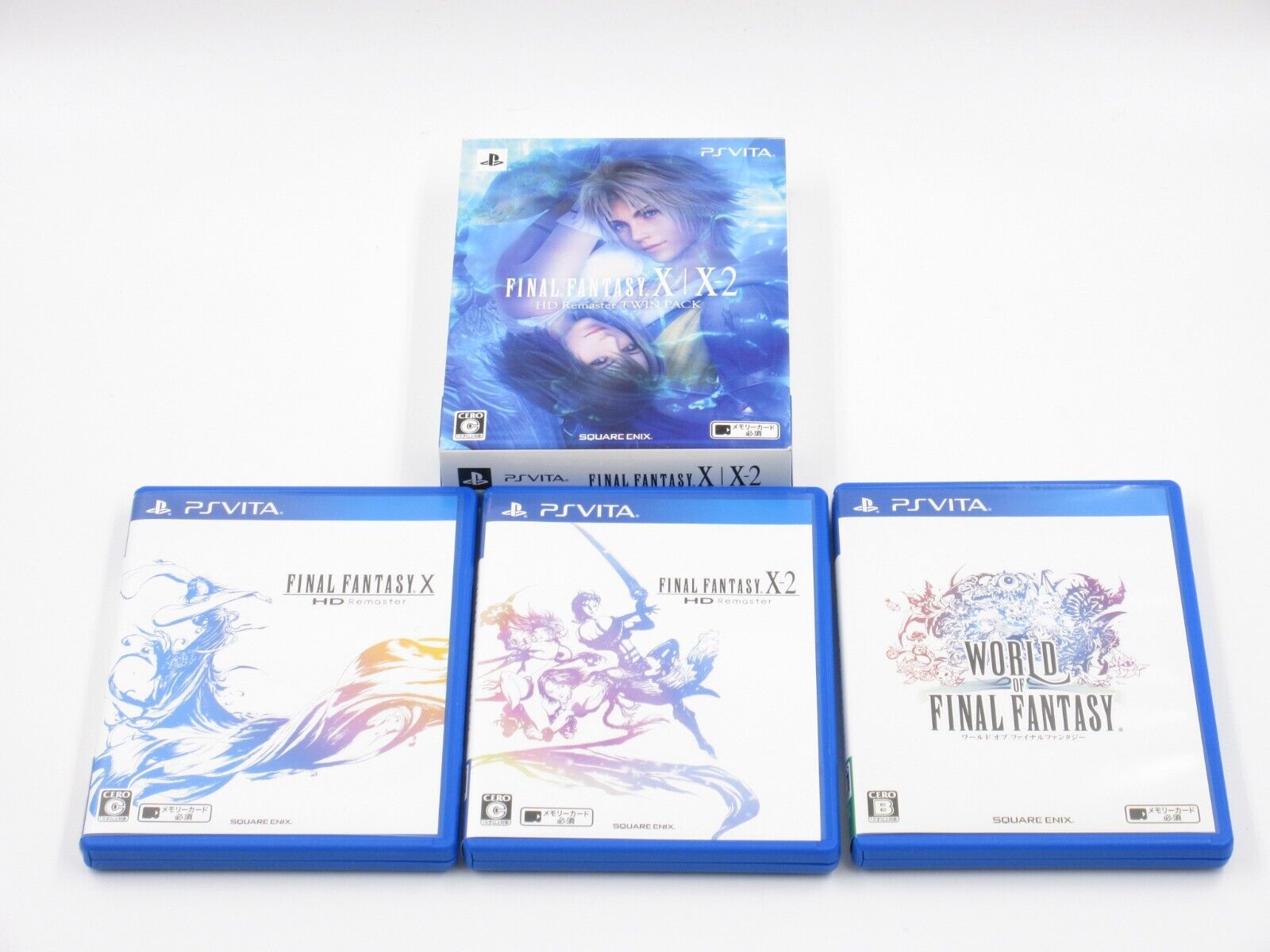 Final Fantasy X X-2 HD Remaster Twin Pack World of set PlayStation PS VITA  Japan eBay