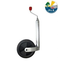 Pennine Caravan 48mm Jockey Wheel With Soft Wheel BJ930 Caravan Jockey Wheel