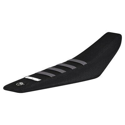 2024 Gasgas MC 50 Seat Cover By Enjoy MFG   all BLACK with GREY ribs #422