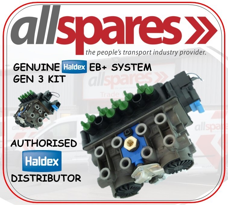 NEW GENUINE HALDEX GEN 3, EBS EB+ MODULATOR 2M-2S/4S, GENERATION 3