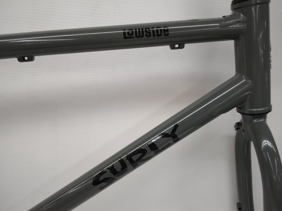 SURLY LOWSIDE Chromoly Frame Set Top Tube 61cm Free Shipping From