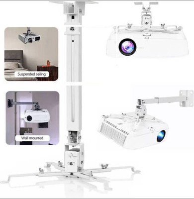 Adjustable Swivel HD Projector Mount Ceiling Wall Holder Stands Universal 360°`