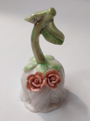 Beautiful Spring Time TULIP BLOOMING Bell With Roses 