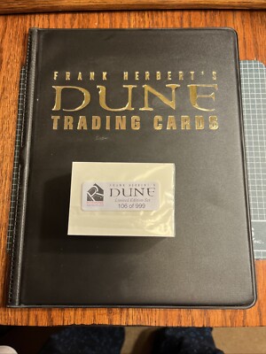 Frank Herbert's Dune Trading Card Album  + Rittenhouse Card Set 106/999