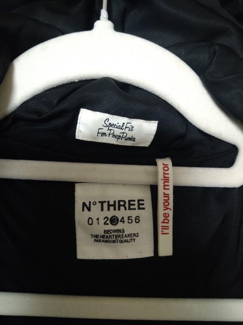 BEDWIN & THE HEARTBREAKERS Down Jacket / Down Black 3(Approx. L