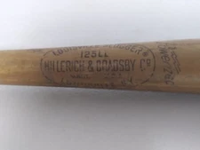 Hamon Killebrew Vintage Louisville Slugger 125LL Hillerich & Bradsby Wooden 31"