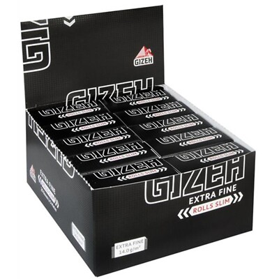 GIZEH Rolls Extra Fine Slim - Endlospapier 5 Meter Zigarettenpapier