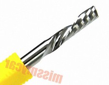 10pcs 4*42mm single flute spiral CNC router bits Φ4mm [SN3]