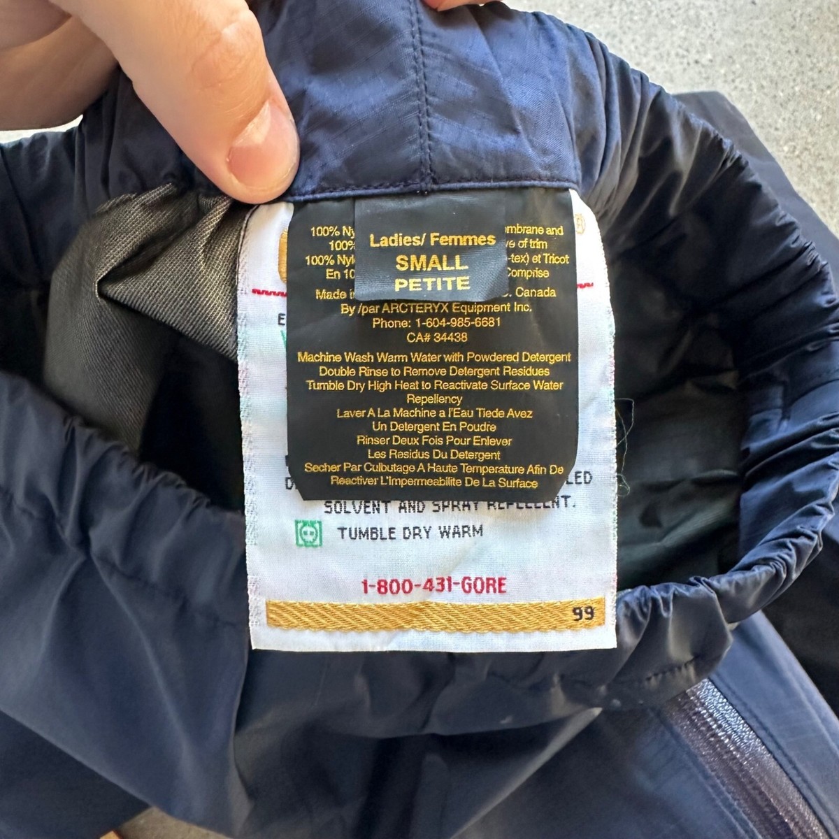 Vintage Arcteryx Golden Era Shadow Goretex Pants | eBay