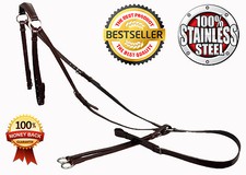 ZILLES PADDED SOFT LEATHER BREASTPLATE. TRUSTED QUALITY.GREAT VALUE.ALL COLOURS