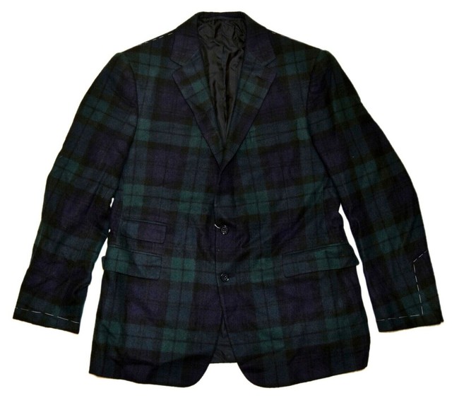 flannel blazer