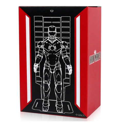 ZD-HA: ZD Toys Marvel Iron Man Salón de la Armadura para figura de acción de 7" (vendedor de EE. UU.) Foto 4 de 4