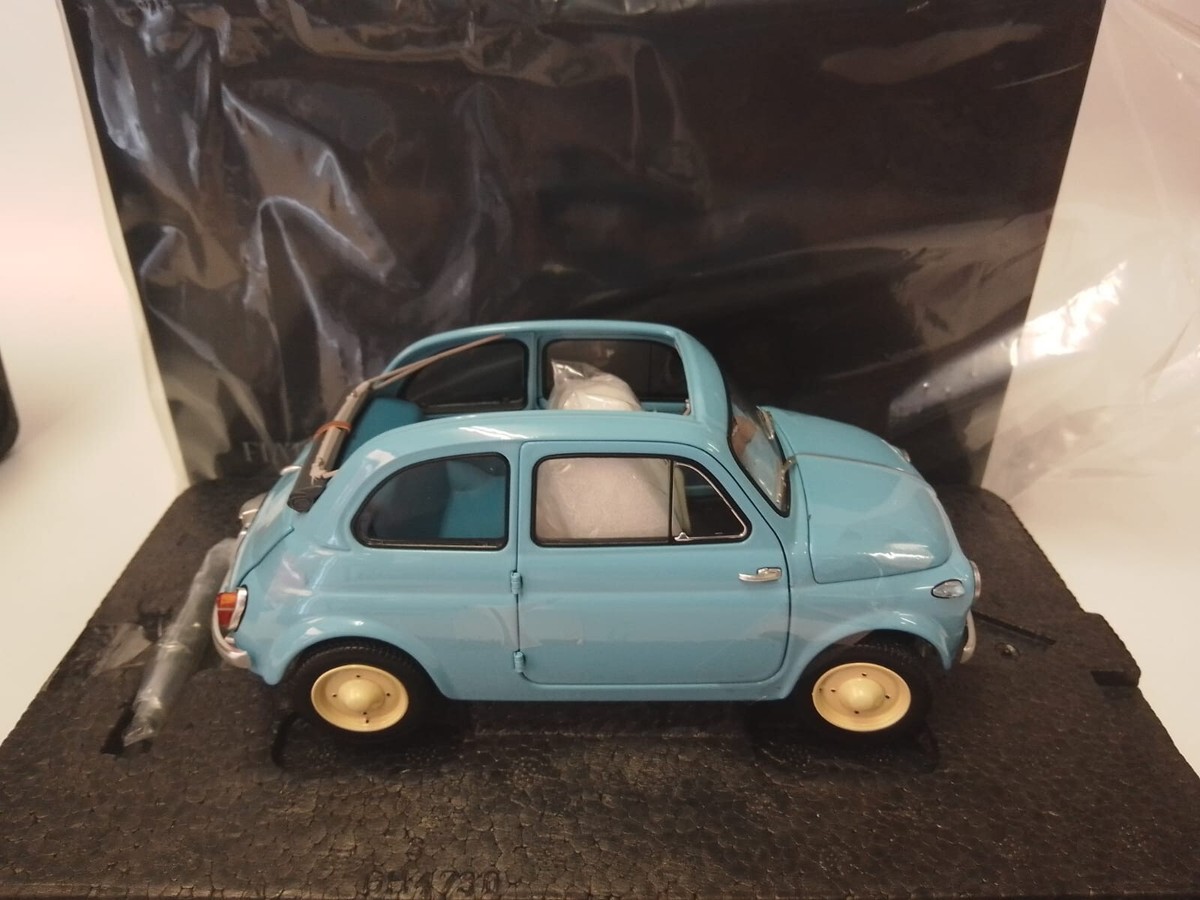 MINICHAMPS Fiat 500 1965 青 Amazon | 【レア】ミニチャンプス 1/43 フィアット 500