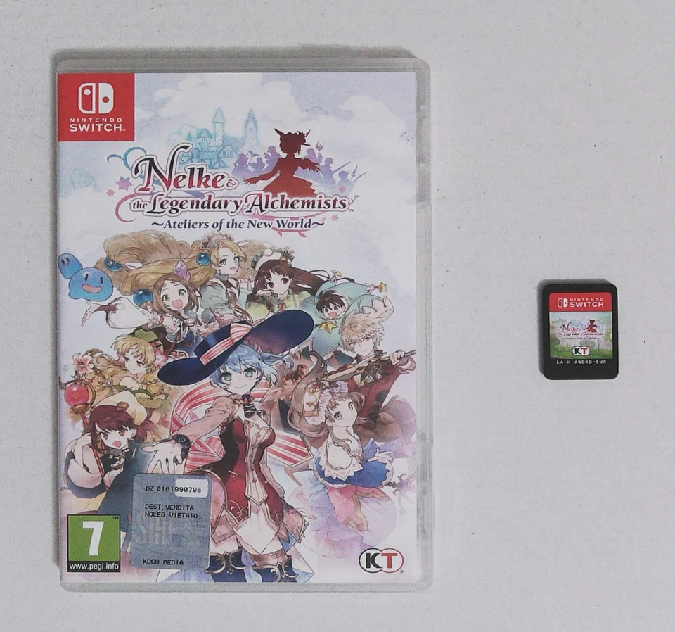 NELKE & THE LEGENDARY ALCHEMISTS : ATELIERS OF THE NEW WORLD-NINTENDO SWITCH-PAL, foto 1 di 2