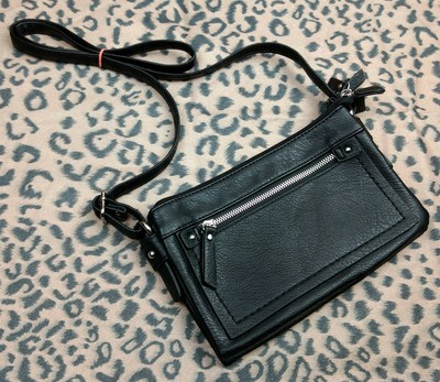 hayes leather crossbody bolsa