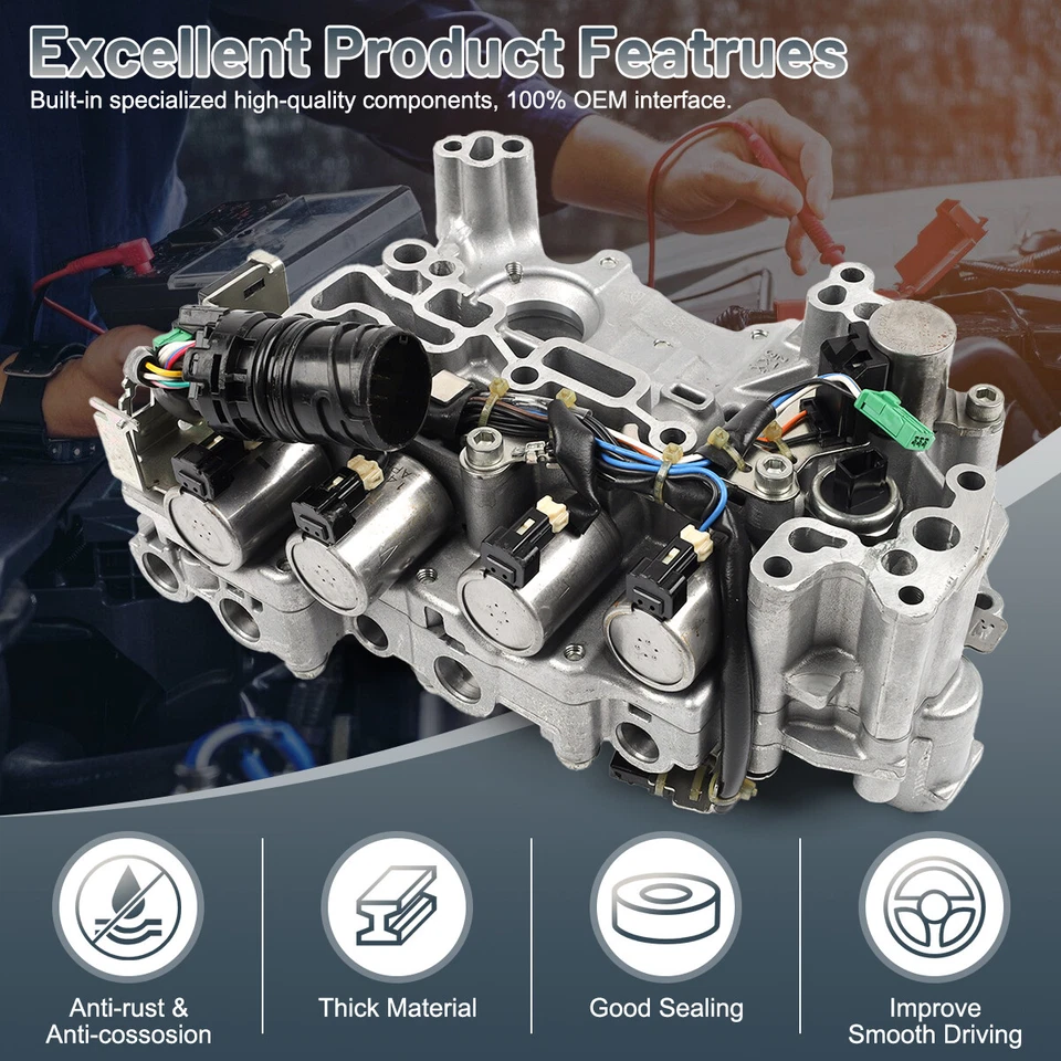 For 2013-2015 Nissan Sentra NV200 Pulsar CVT Transmission Valve Body 31705-X428C - Изображение 3 из 4