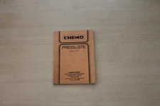 162928) Chemo - Prices & Extras - Brochure 07/1974