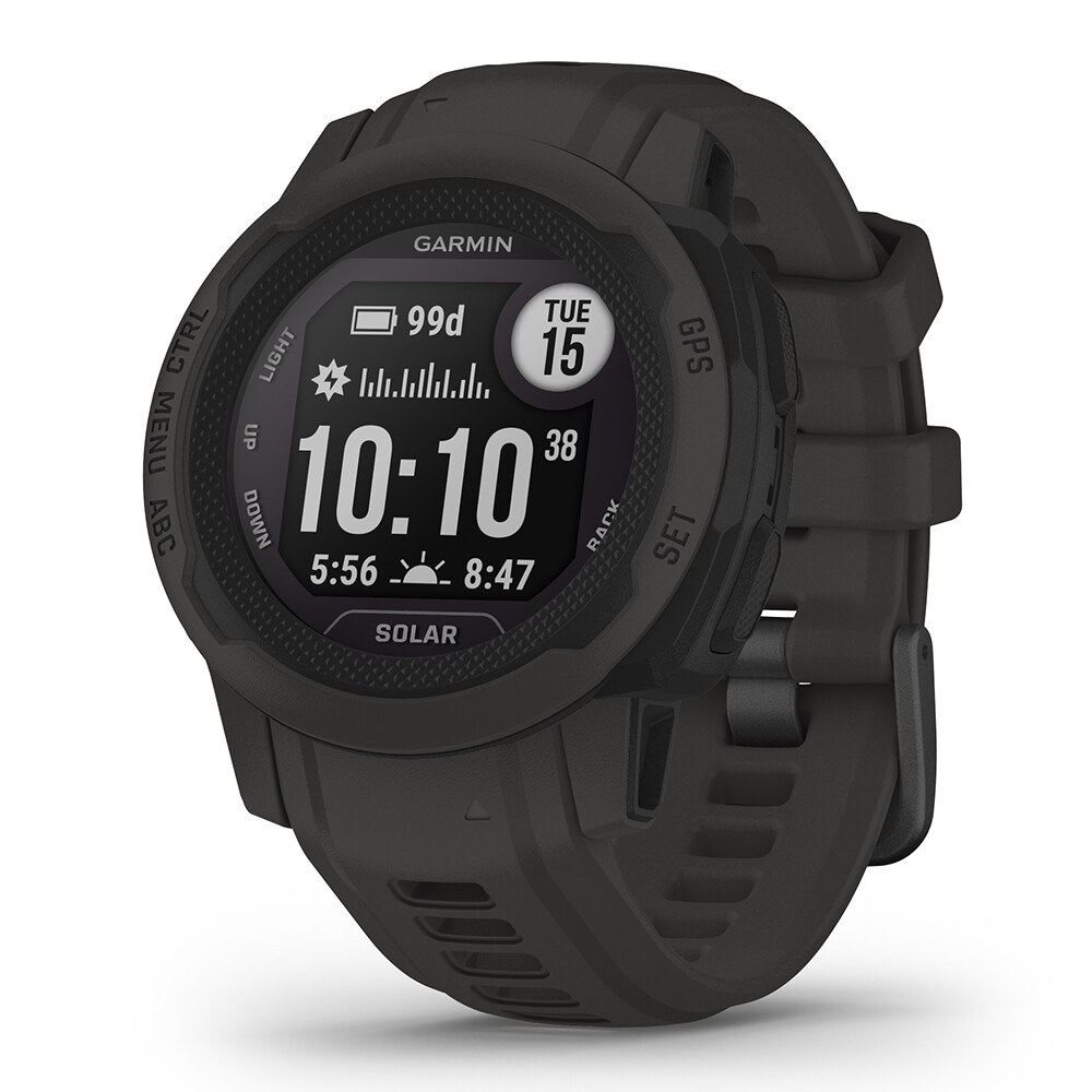 Garmin Instinct 2/2S Solar Rugged GPS Smartwatch with Solar