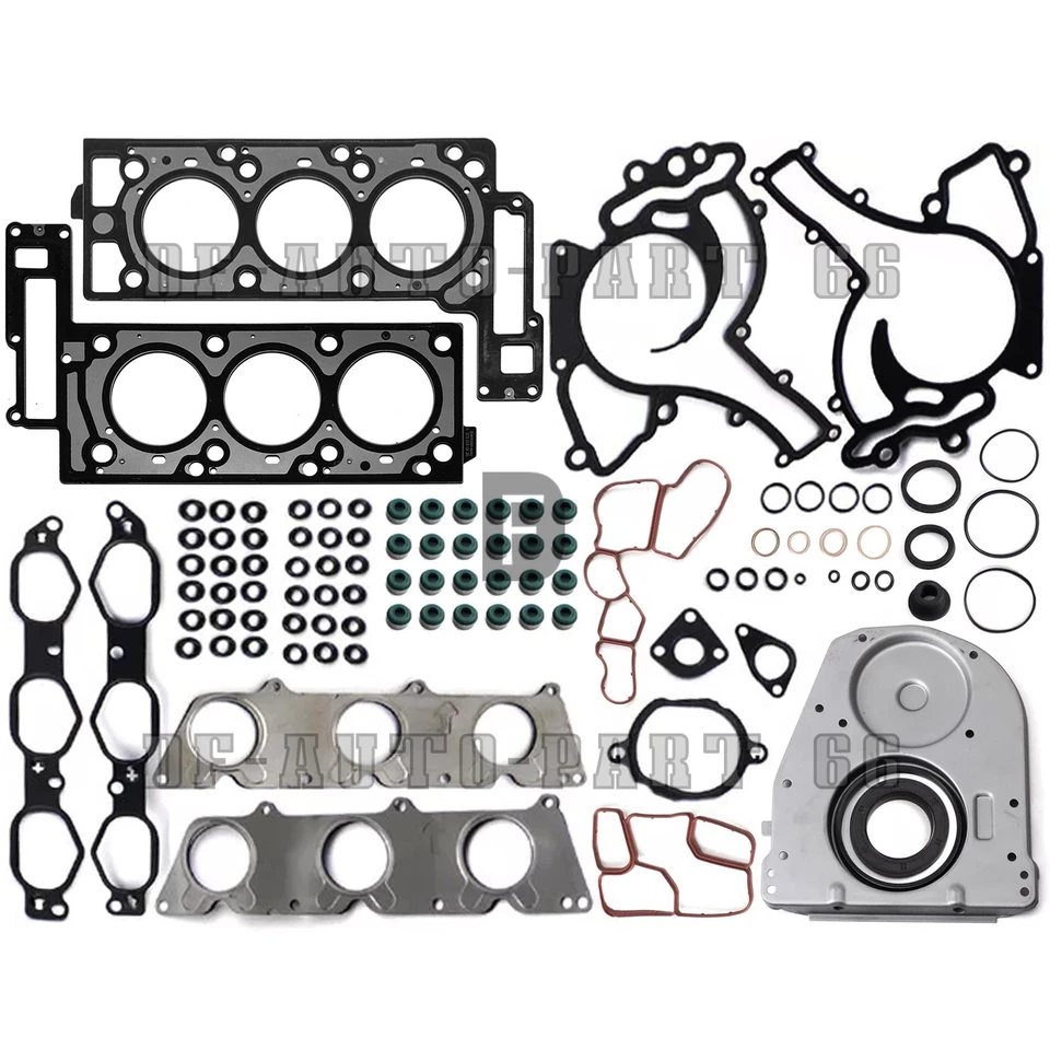 Kit de revisión de sellos de junta de reconstrucción para Mercedes-Benz C280 W204 W211 M272 3,0 L Foto 3 de 4