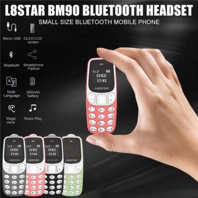 Satrend X8 Ultra Small Mini Phone GSM Phone Dual Sim (entsperrt)
