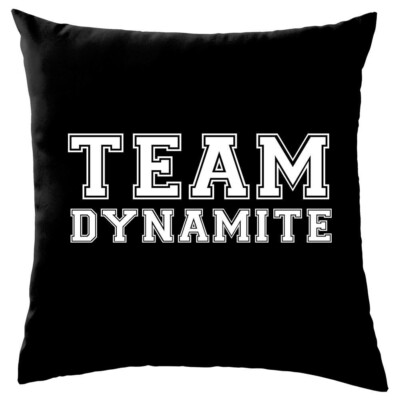 Team Dynamit - Kissen - Gladiator TV Spiel Show Name Contender