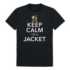 West Virginia State University Yellow Jackets WVSU NCAA Cotton Keep Calm T-Shirt