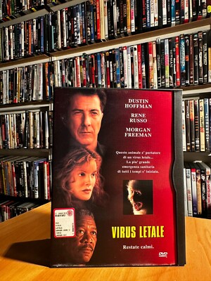 VIRUS LETALE (1995) con Dustin Hoffman Morgan Freeman DVD SNAPPER COME NUOVO