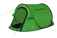 High Peak Vision 2 Campeggio Tenda a tunnel 1,86 kg Verde Polyester 12.10108