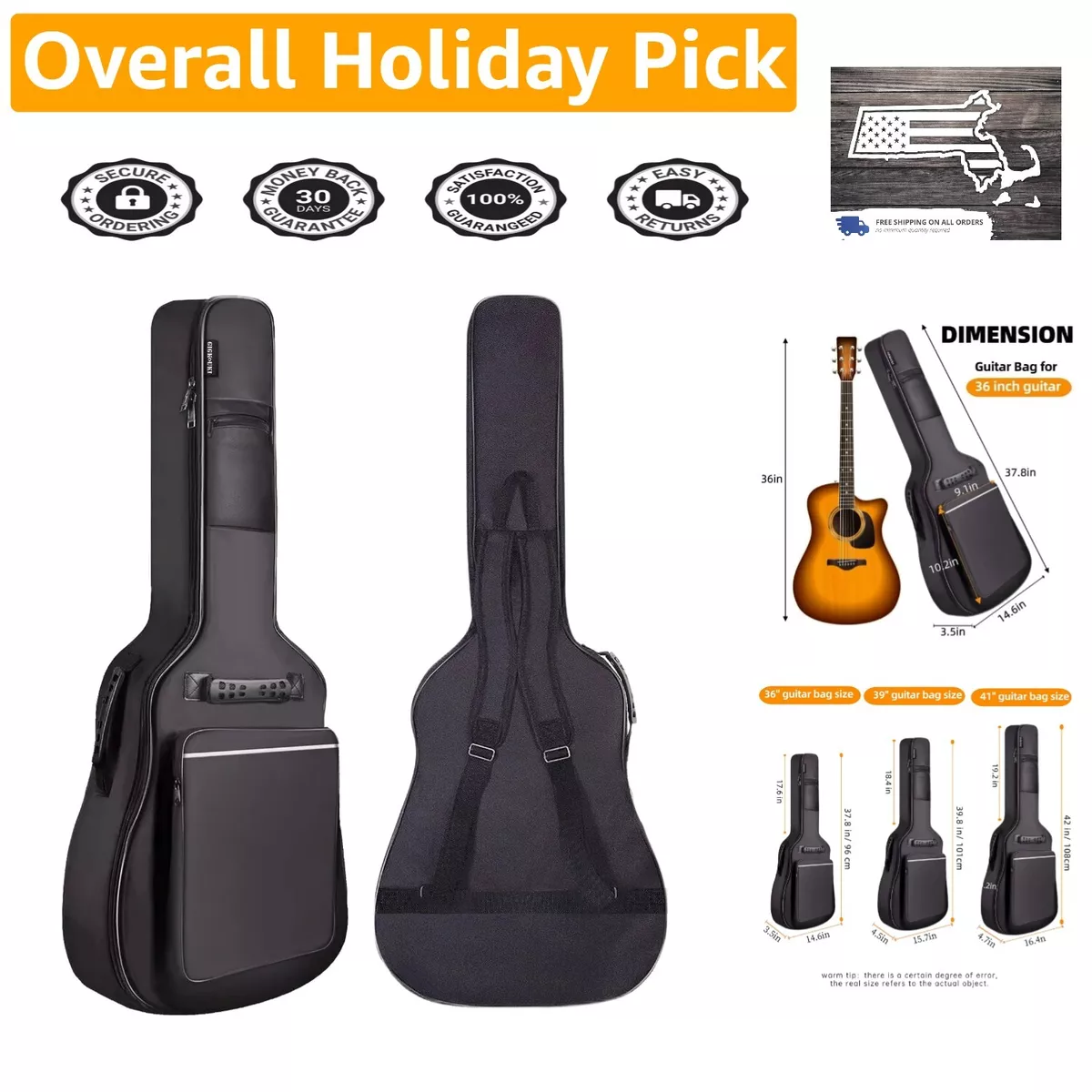 Heavy duty 2024 guitar case
