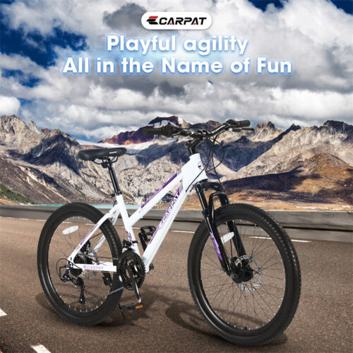 Women Mountain Bike Bicycle Outdoor Ride Adventure 26-Inch Wheels 21-Speed - Picture 8 of 8