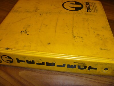 Telelect Commander 160 Digger Derrick Shop Service Repair Manual C160-411 xz
