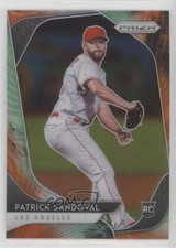 2020 Panini Prizm Mega Box Cosmic Haze Prizm Patrick Sandoval #26 gd1