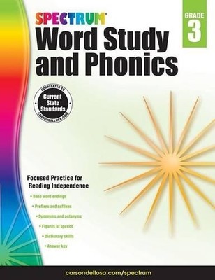 Spectrum Spectrum Word Study and Phonics, Grade 3 (Taschenbuch)