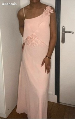 Neues Kleid Hellrosa Maxi Lang Hochzeit Besondere Anlässe S/36 Marie Jane