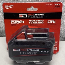 Milwaukee M18 18V RedLithium Forge XC 8 Ah Battery Pack 48-11-1881