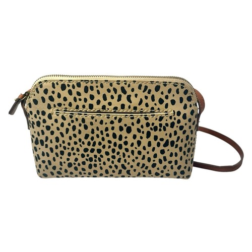 Universal Thread Crossbody Purse Cheetah Animal Print Faux Leather Bag - Picture 3 of 6