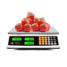 Price Computing Scale 88lb/40kg Commercial Food Scale for Produce Meat Weighi...
